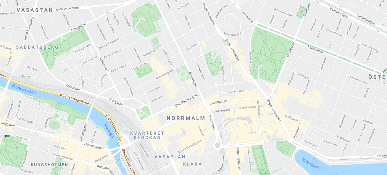 Karta Stockholm